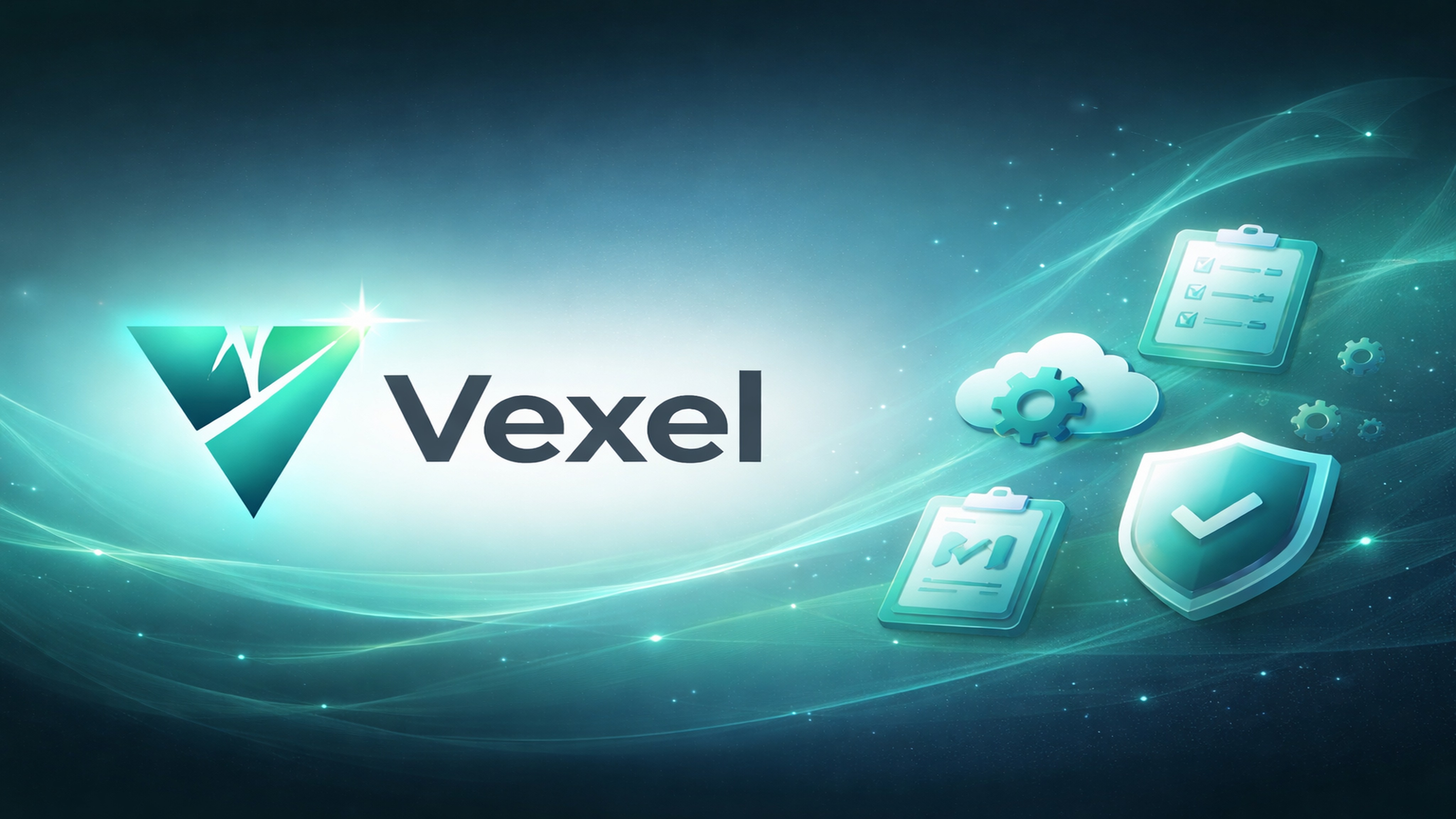 Vexel technology backdrop